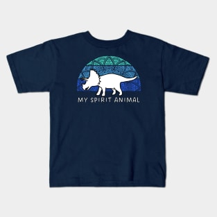 Triceratops Spirit Animal Kids T-Shirt